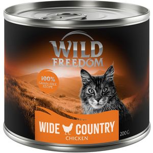 Probeer nu! Wild Freedom Droogvoer, Blikjes & Snacks - Adult ""Wide Country"" Kip - 200 g Natvoer