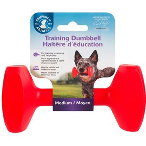 Company of Animals Trainingsdumbbell, rood Hond