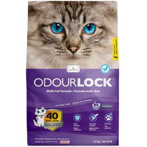 12kg ODOURLOCK Kattenbakvulling Lavendel