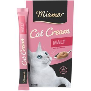 6x15g Cat Malt-Cream Miamor Kattensnacks