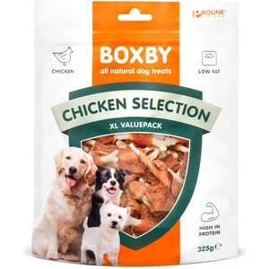 Boxby Hondensnacks Chicken Selection - 325 g