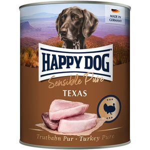 Happy Dog Puur 6 x 800 g - Kalkoen Puur