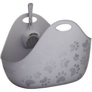 LitterLocker® Litter Box Kattenbak - grijs