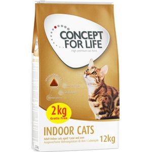 12kg Indoor Cats Concept for Life Kattenvoer droog