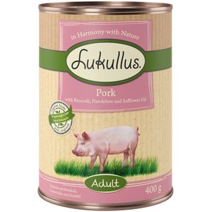 Lukullus Varken & Broccoli Graanvrij - 6 x 400 g