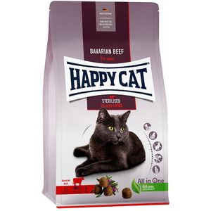 10kg Sterilised Adult Rund Happy Cat Kattenvoer