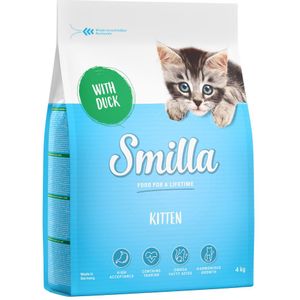 Smilla Kitten met Eend Kattenvoer - 4 kg