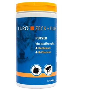 1000g LUPO Teken  Vlooien Voedingssupplement voor Honden