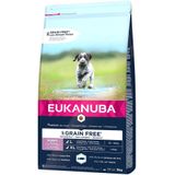3kg Grain Free Puppy Large Breed Zalm Eukanuba Hondenvoer