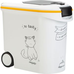- tot 12 kg droogvoer - Curver Droogvoercontainer Kattensilhouet
