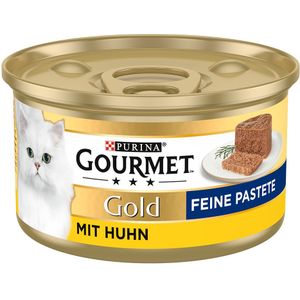 12x85g Gold Paté Kip Gourmet Kattenvoer