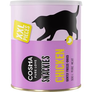 600g Snackies XXL Stukjes Maxi Tube 3 x Kip Cosma Kattensnacks