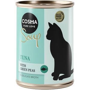 Voordeelpakket Cosma Soup 24 x 100 g - Tonijn met Groene Erwten