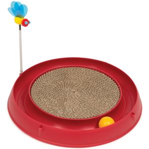 Catit Play-N-Scratch ca.  Ø36xH25cm (rood)