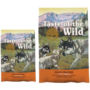 12,2kg  2kg gratis! High Prairie Puppy Taste of the Wild Hondenvoer