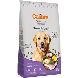 12kg Calibra Dog Premium Line Senior & Light hondenvoer droog