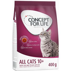 400g All Cats 10  Concept for Life Kattenvoer