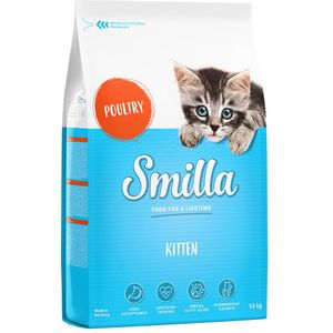 10kg Kitten met Gevogelte Smilla Kattenvoer