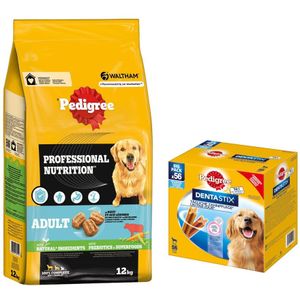 15% Korting! Pedigree 15 kg  Denta Stix L 56 stuks  - Adult met Rund & Groente