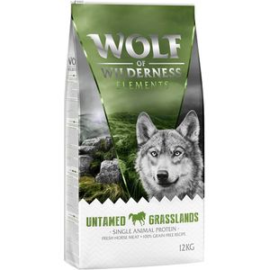 2x12kg Elements Untamed Grasslands Paard Wolf of Wilderness Hondenvoer droog