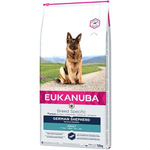 10% Korting! Eukanuba breed Honden droogvoer - 12 Adult Duitse Herder