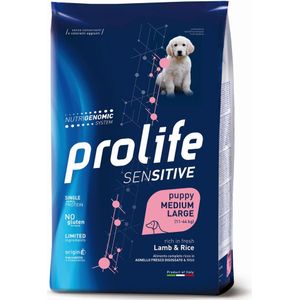 10kg Lam & Rijst Puppy Sensitive Medium/Large Prolife Puppyvoer