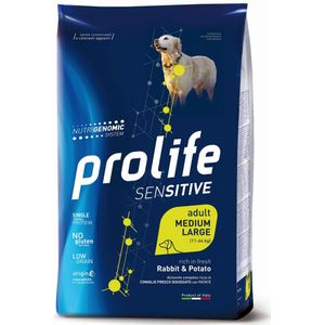 10kg Konijn & Aardappel Sensitive Prolife droogvoer voor honden