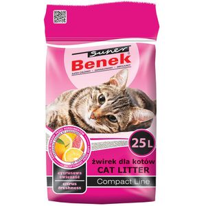 25l Citrus Freshness Compact Super Benek Kattenbakvulling