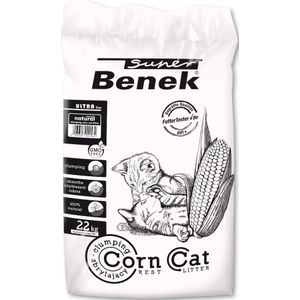 35l Super Benek Corn Cat Ultra Natural kattenbakvulling