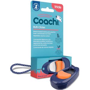 Coachi Multi-Clicker Voor Honden - navy