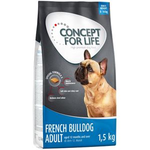 1,5 kg Franse Bulldog Adult Concept for Life Hondenvoer