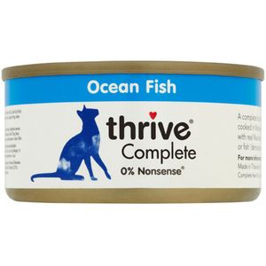 6x75g Complete Zeevis Thrive Kattenvoer