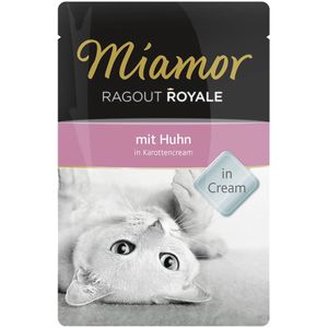 Gemengd Probeerpakket Miamor Ragout Royale 12 x 100 g Kattenvoer - Multi-Mix in Crème