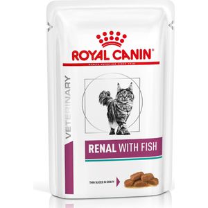 24x85g Feline Renal met Vis Royal Canin Veterinary Diet Kattenvoer