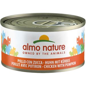 6x70g Almo Nature Kip & Pompoen Kattenvoer