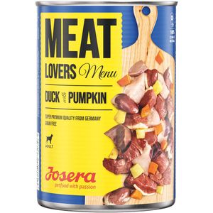Josera Meatlovers Menu 6 x 800 g Hondenvoer - Eend & Pompoen