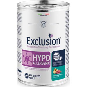 1x400g Hert & Aardappel Exclusion Diet Hondenvoer