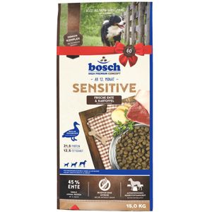 15kg bosch Sensitive Eend & Aardappel Hondenvoer