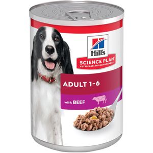 1 x 370 g Hill's Canine Adult Rund Hondenvoer