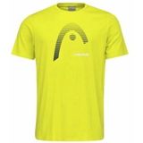Tennisshirt HEAD Men CLUB CARL Yellow 2024-S