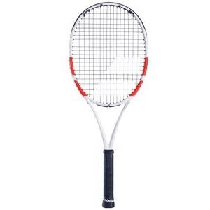 Tennisracket Babolat Pure Strike 100 16/20 White Red Black (Onbespannen)-Gripmaat L2