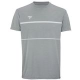 Tennisshirt Tecnifibre Men Team Tech Silver-XS