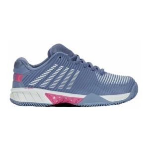 Tennisschoen K-Swiss Women Hypercourt Express 2 HB Infinity Blue Blush Carmine Rose-Schoenmaat 39,5