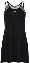 Tennisjurk HEAD Women Club 22 Black-M