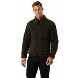 Vest Björn Borg Men Centre Pile Fleece Jacket Forest Night-XL