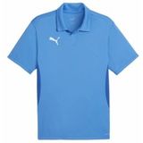 Polo Puma Men teamGOAL Polo Ignite Blue PUMA White PUMA Team Royal-M