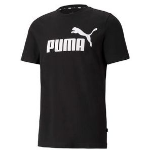 T-Shirt Puma Men Essentials Logo Tee Black-XL