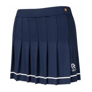 Robey - Break Pleated Skirt - Tennisrok - Match Navy - Polyester