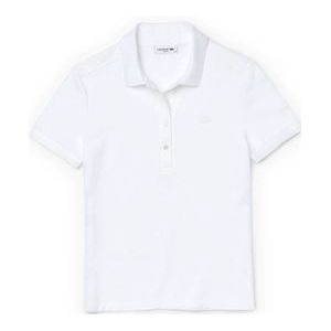 Polo Lacoste Women PF5462 Slim Fit White-Maat 36