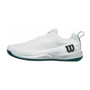 Tennisschoen Wilson Men Rush Pro 4.5 White White Aventurine-Schoenmaat 46 (UK 11)